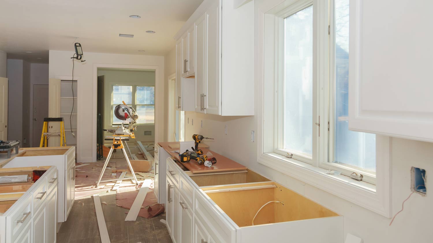 kitchen cabinet installation