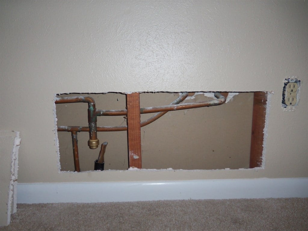 Foundation leak