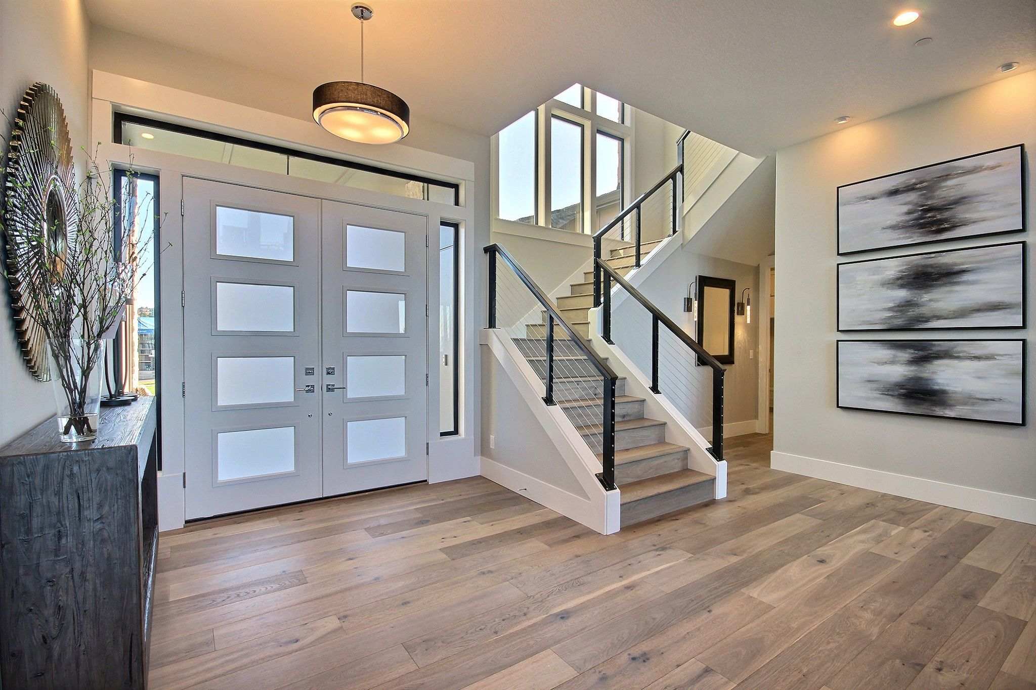 Luxury home entryway