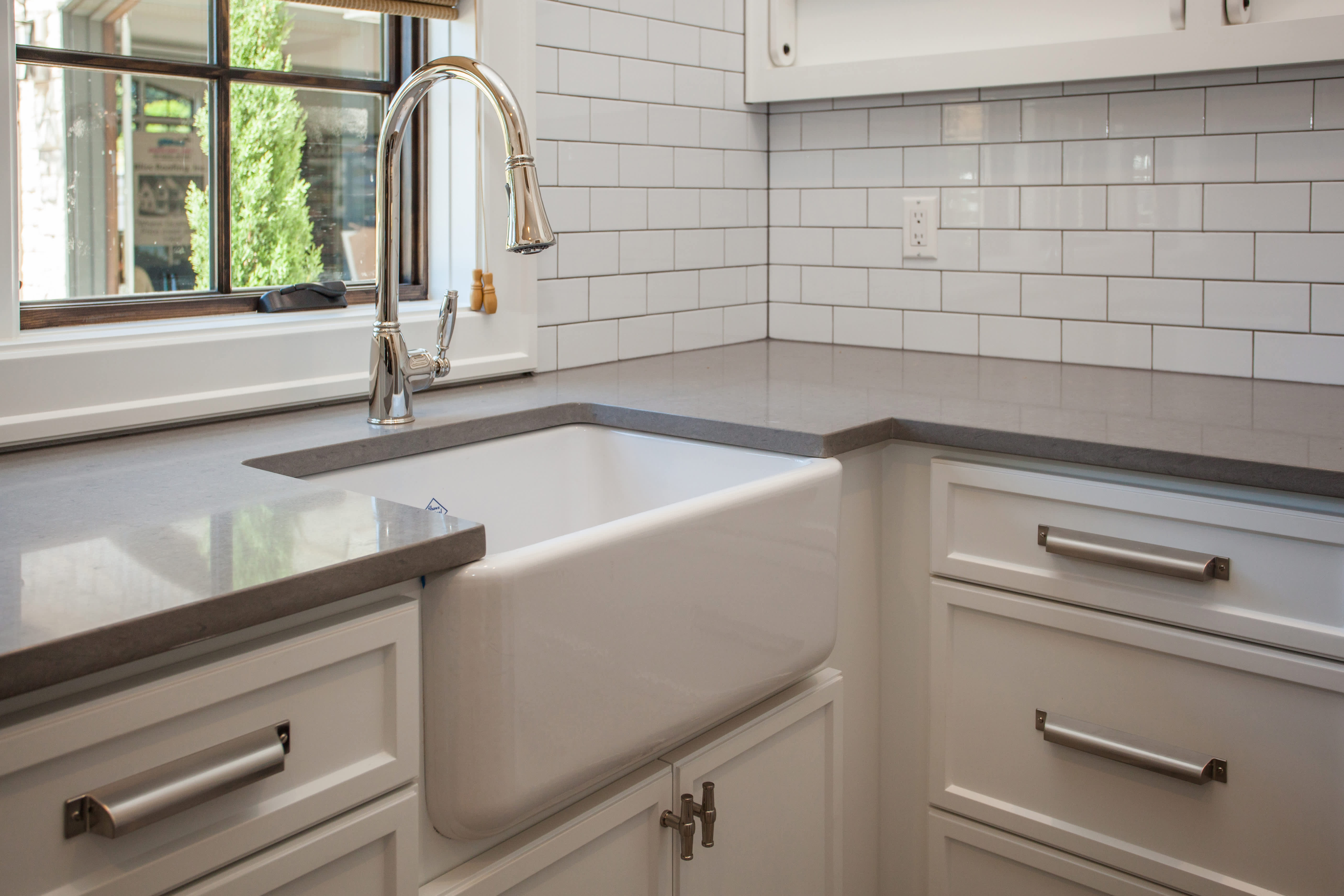 Macadam kitchen sink