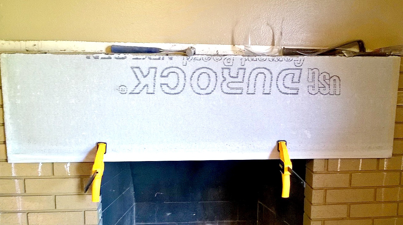 before and after fireplace makeover