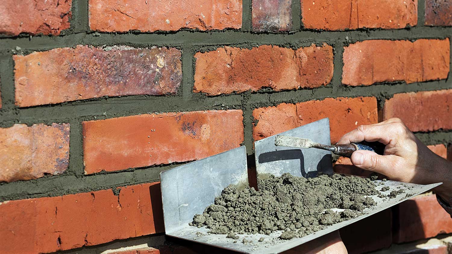 fill holes in brick