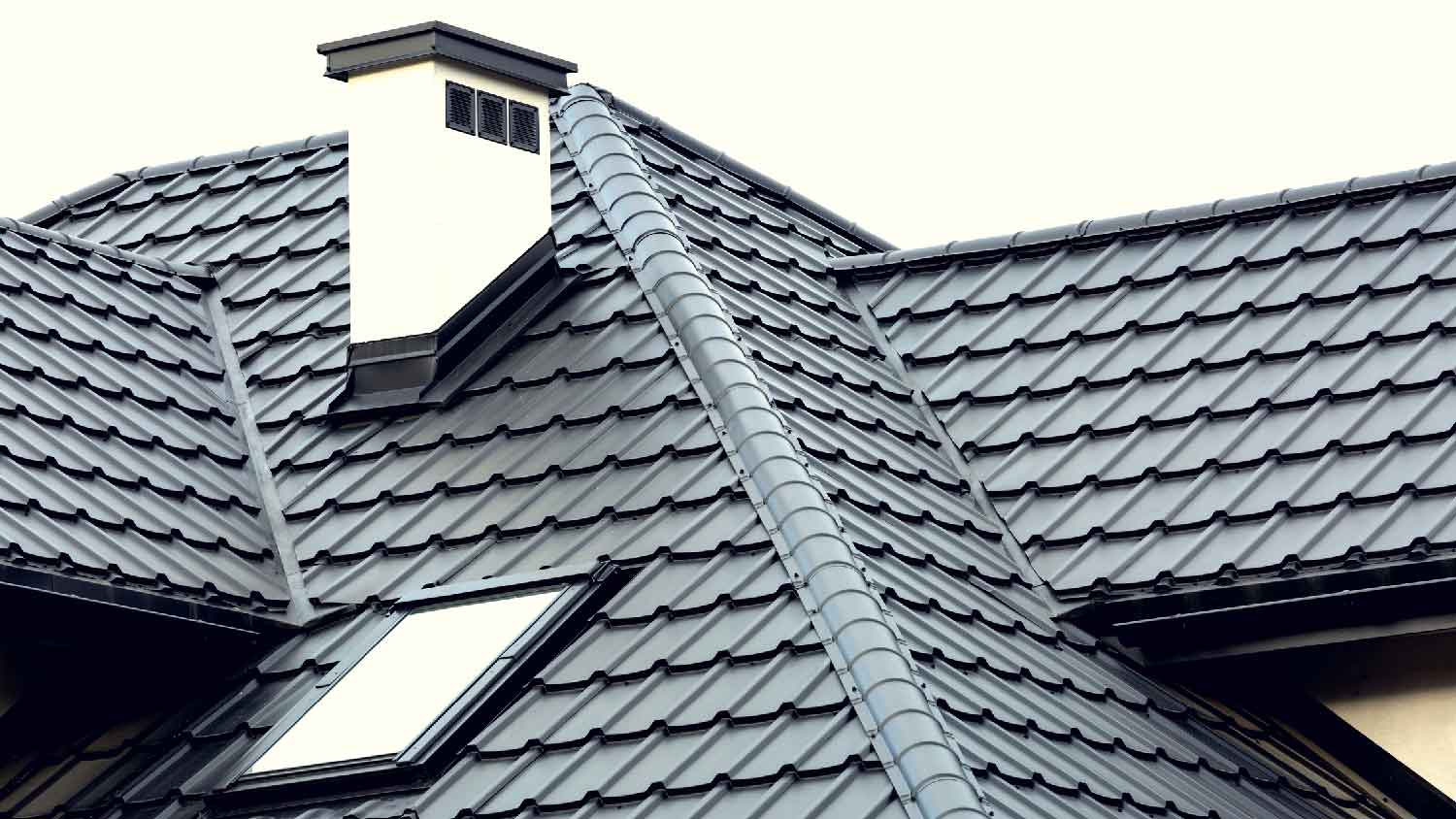 Metal roof tiles