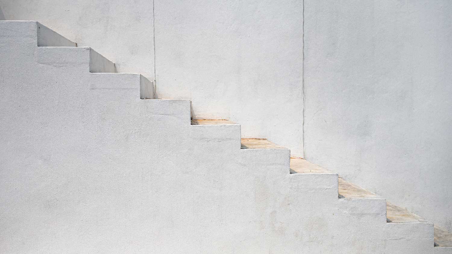 Minimal concrete stairs