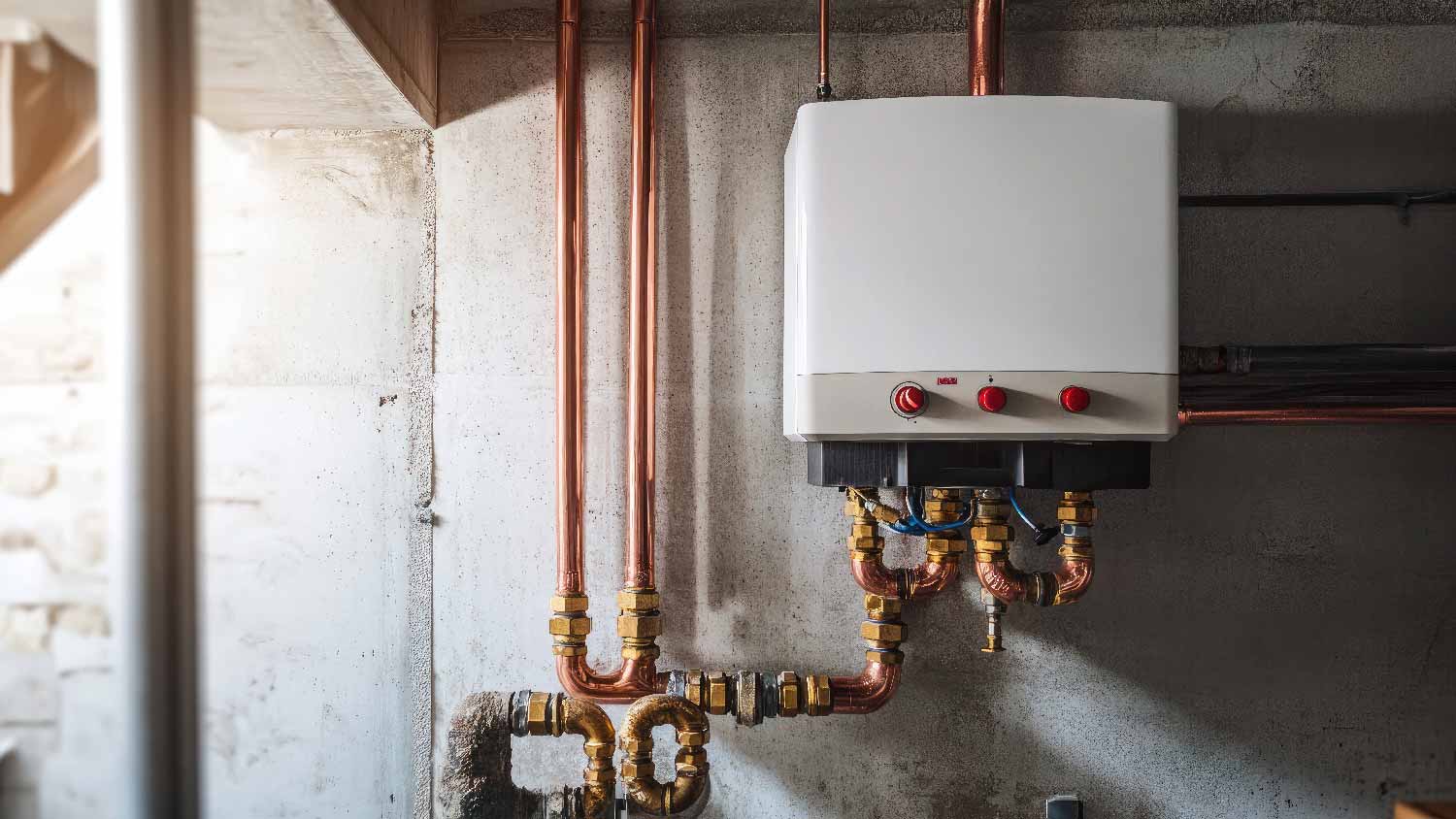 A modern water heater