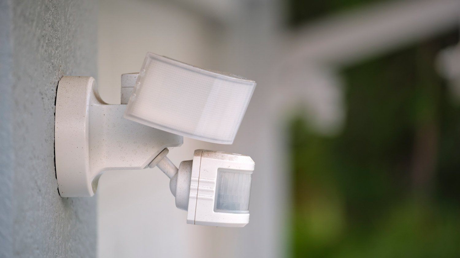 Close-up of a motion sensor