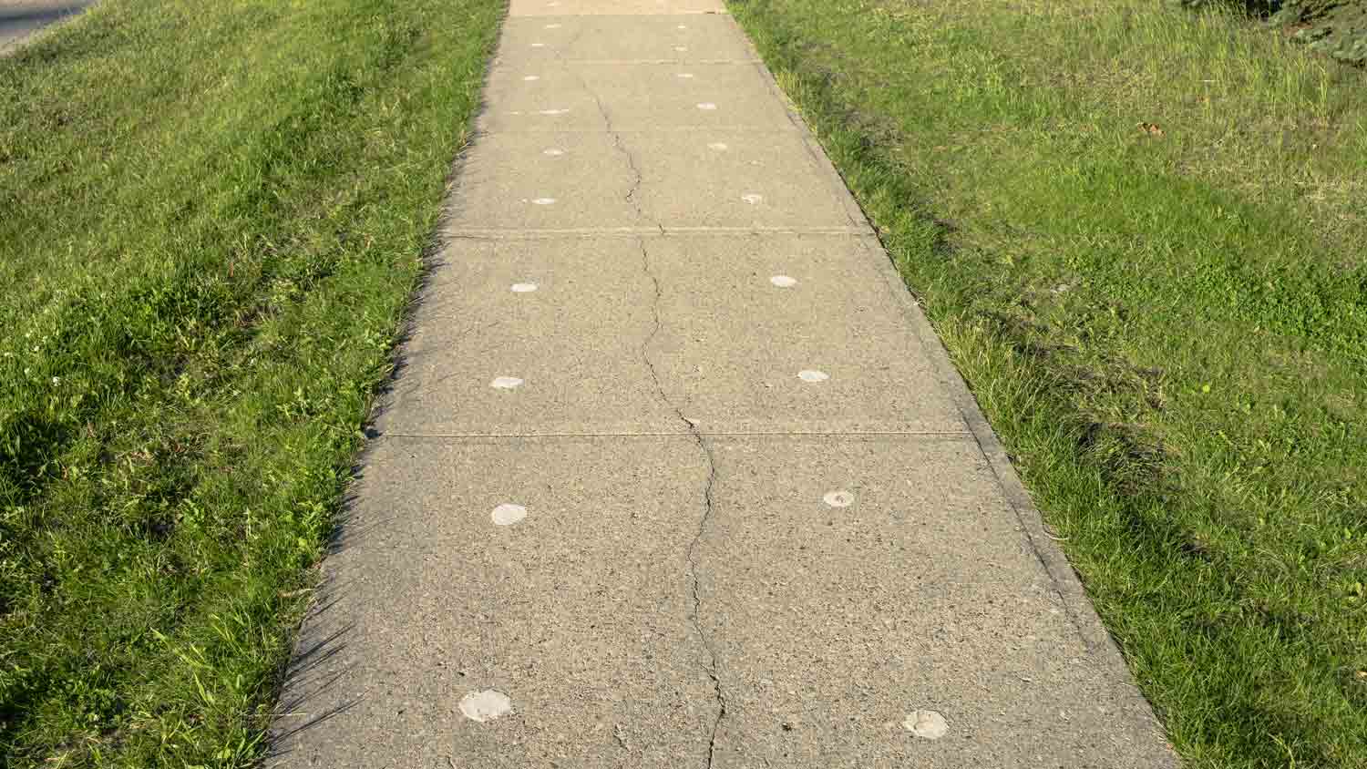 leveling concrete sidewalk 