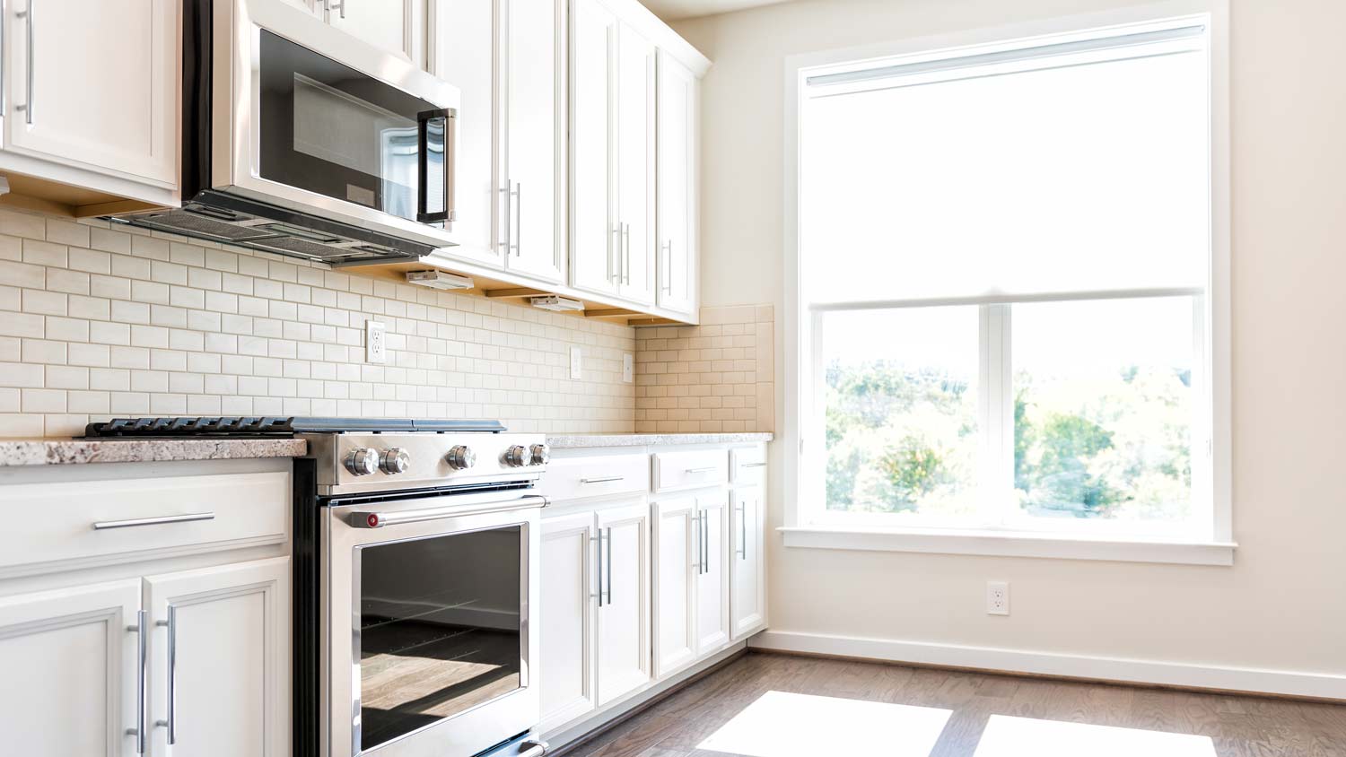 neutral kitchen apartment