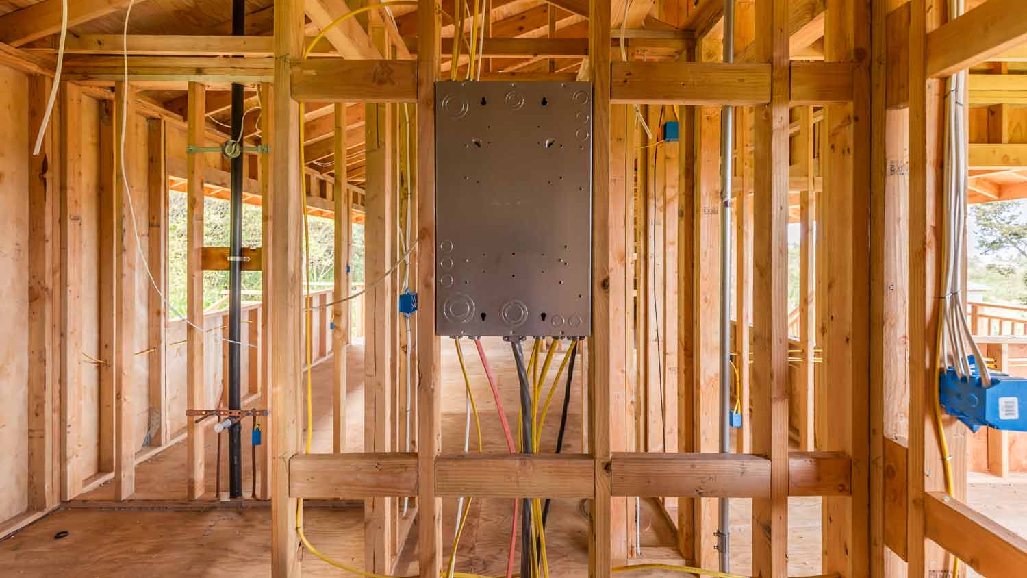 new home construction electrical wiring