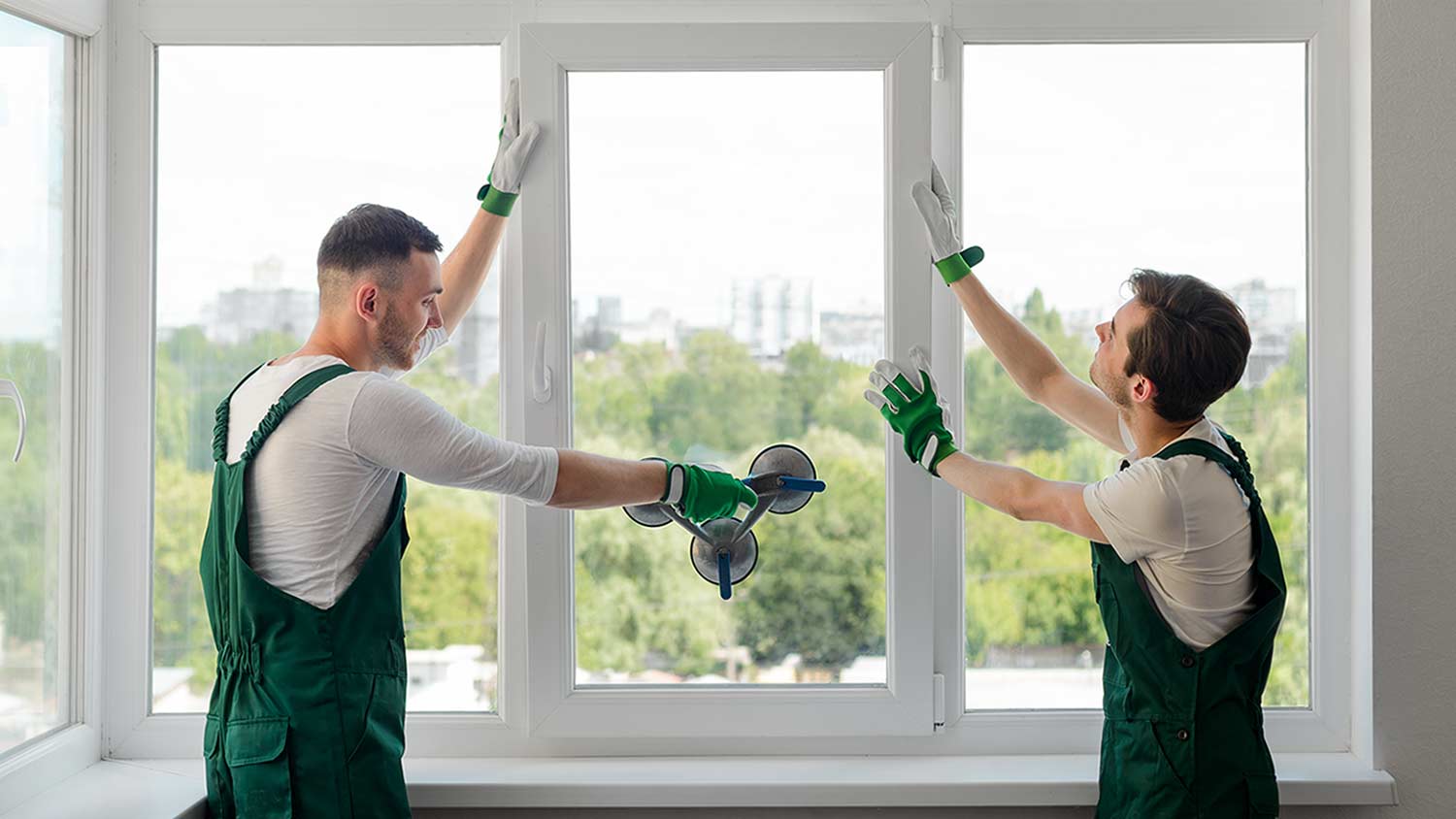 professionals install new window