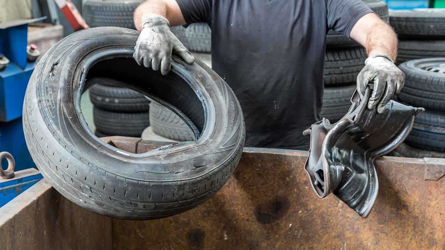 How to Dispose of Old Tires