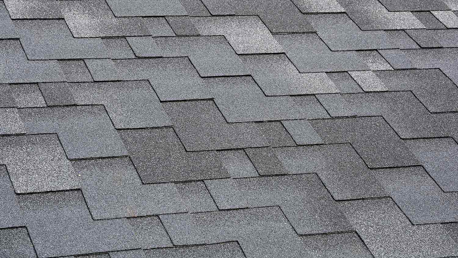 example of organic asphalt shingles for roof