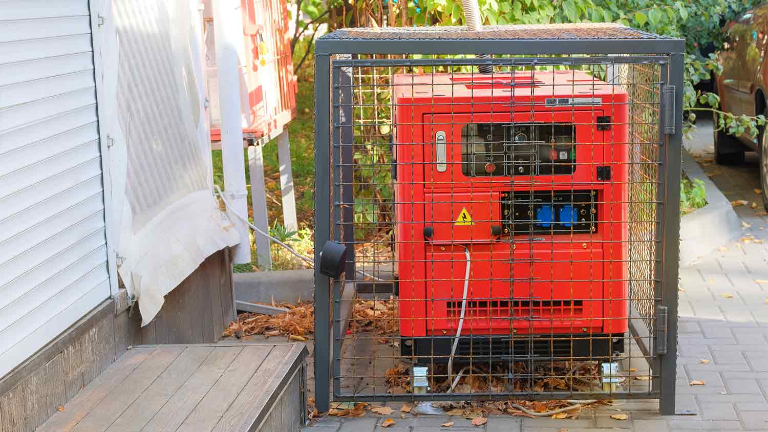 outdoor diesel power generator