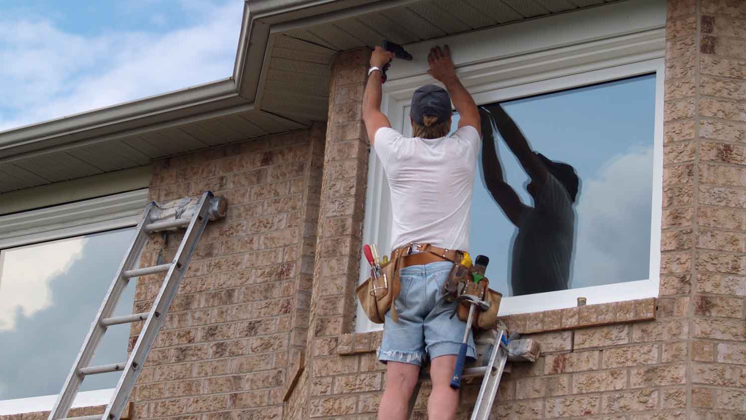 picture window installation