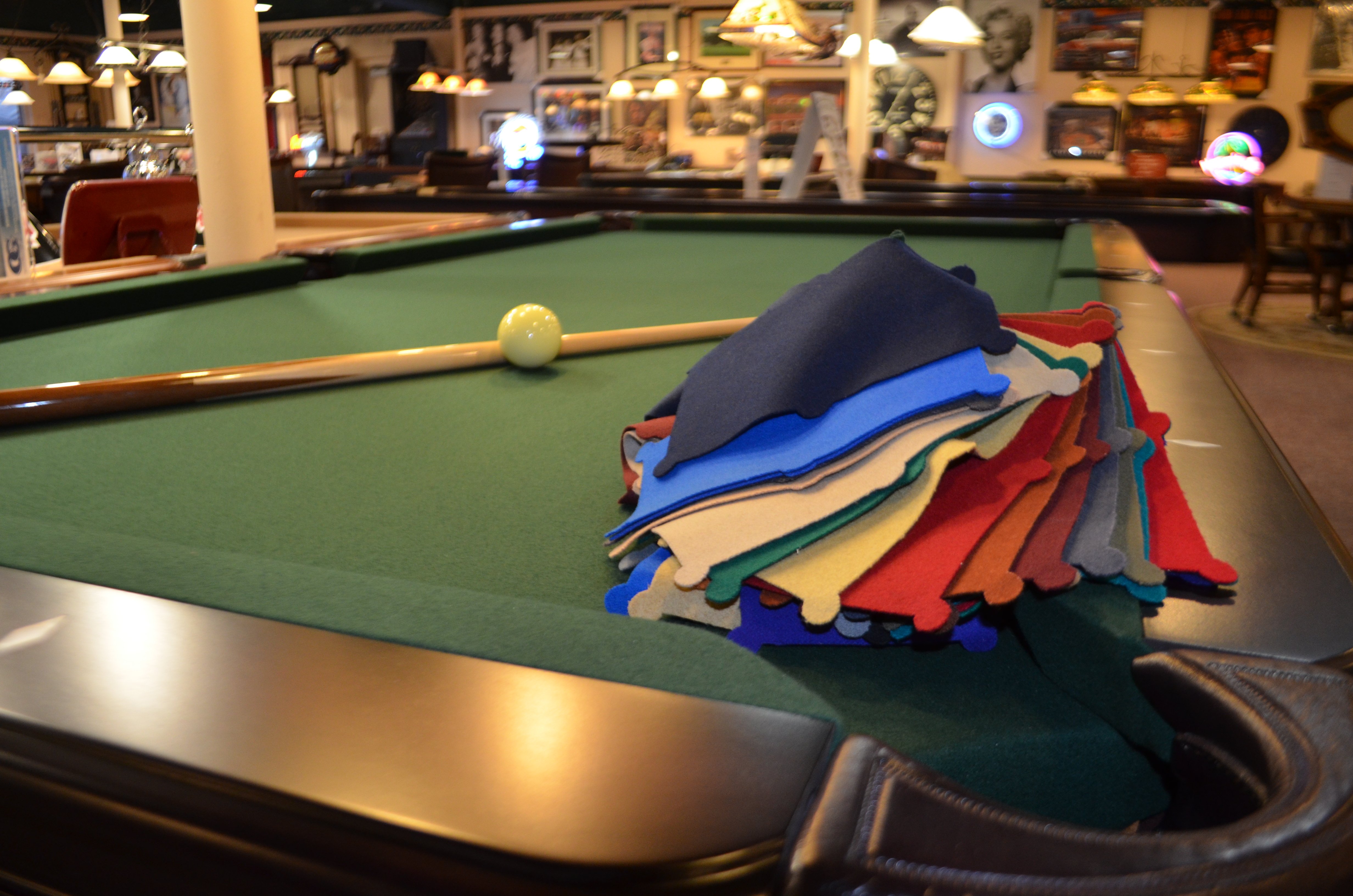 Replacing Pool Table Felt? You've Got Options