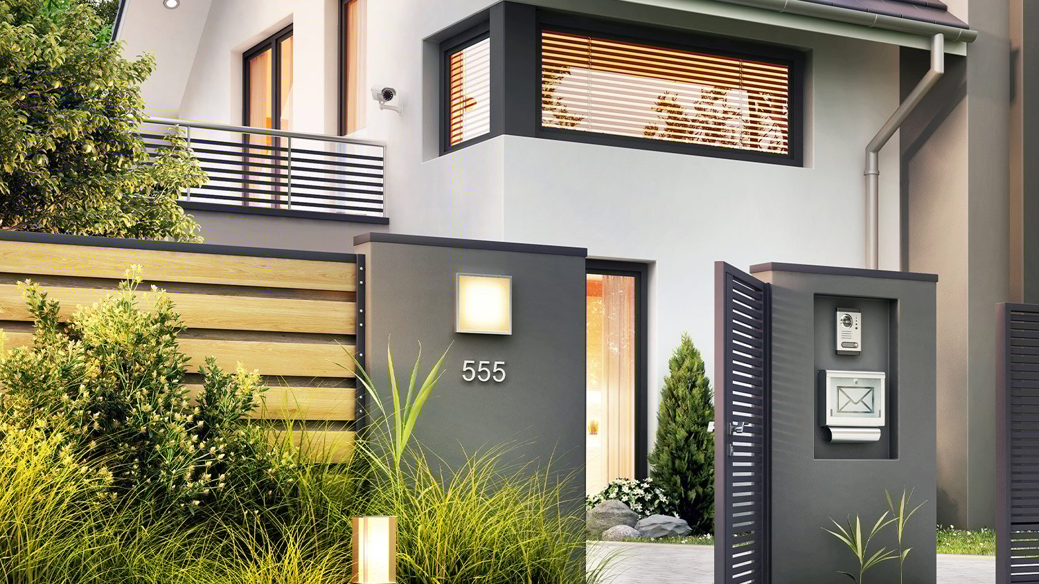 front of home, modern design
