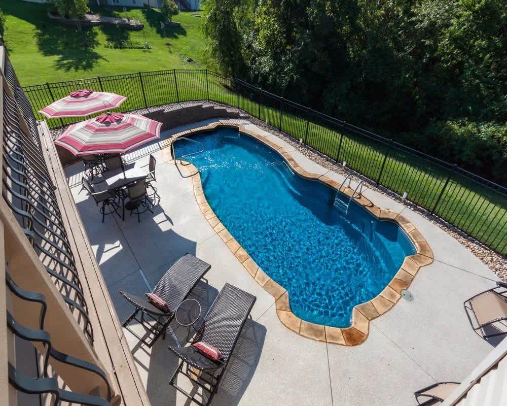 unique shaped pool