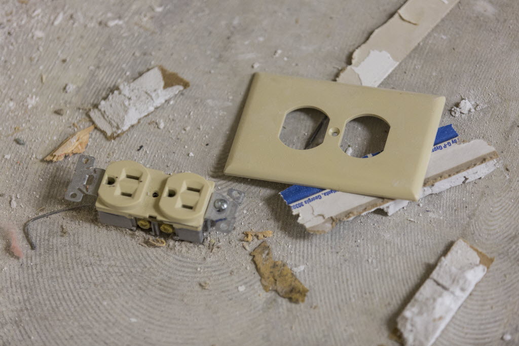 Construction debris