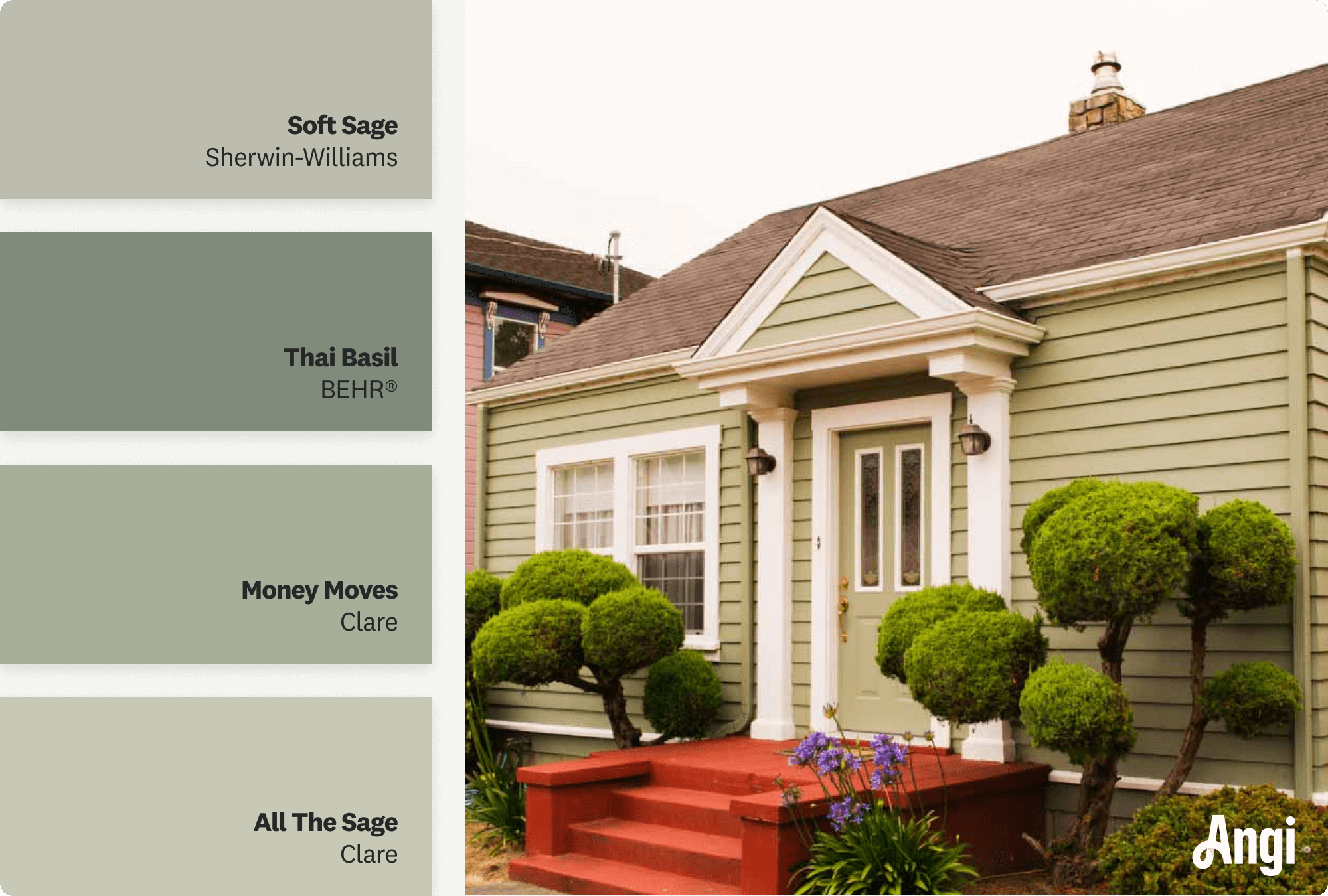 Brown exterior deals paint colors