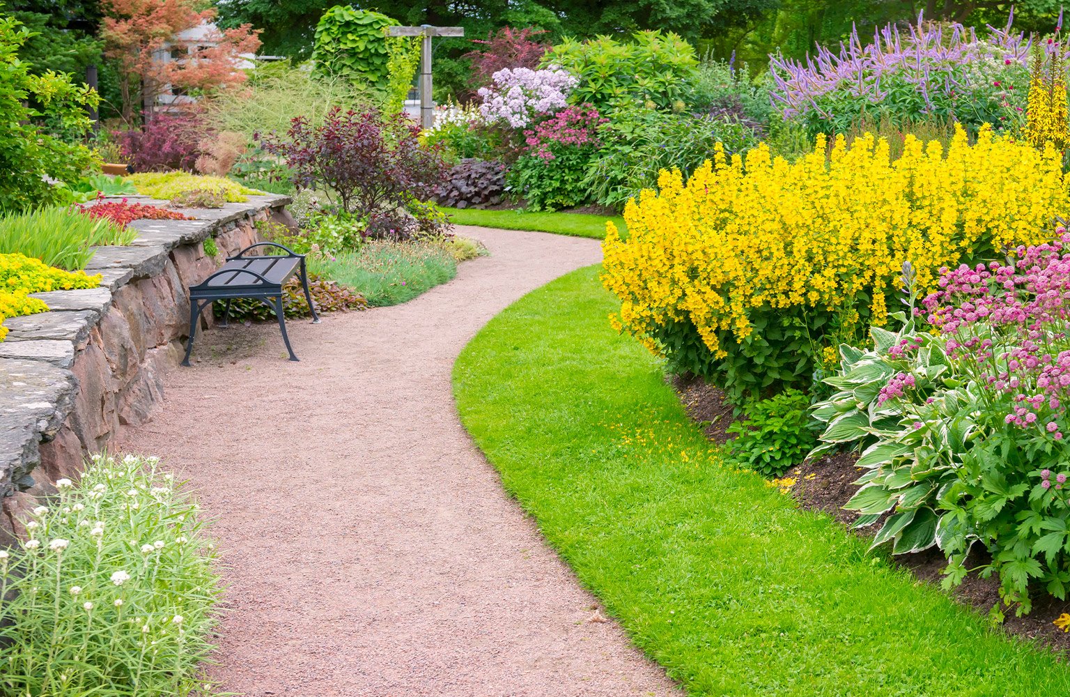 sand walkway