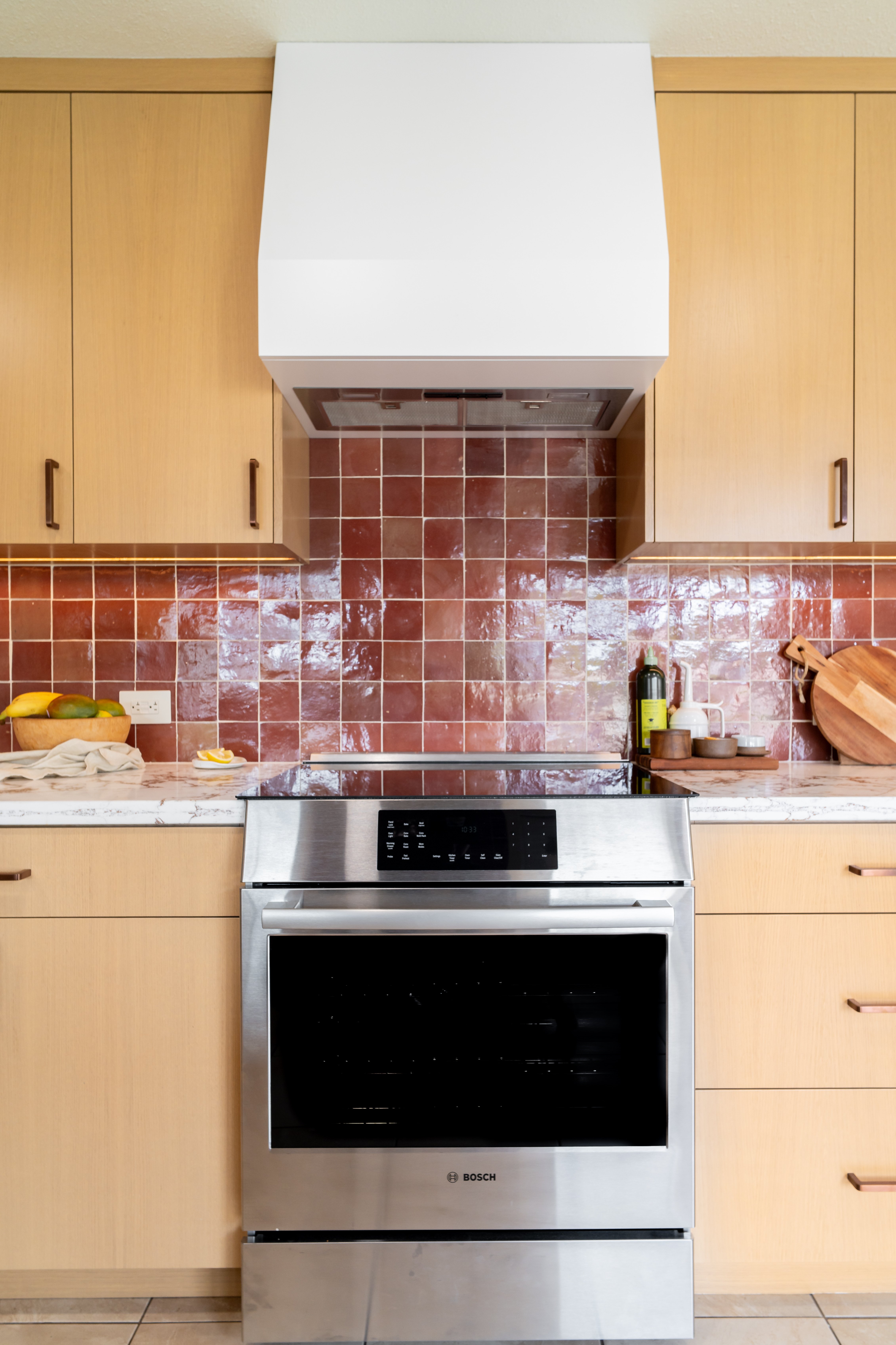 Electric oven in new kitchen remodel