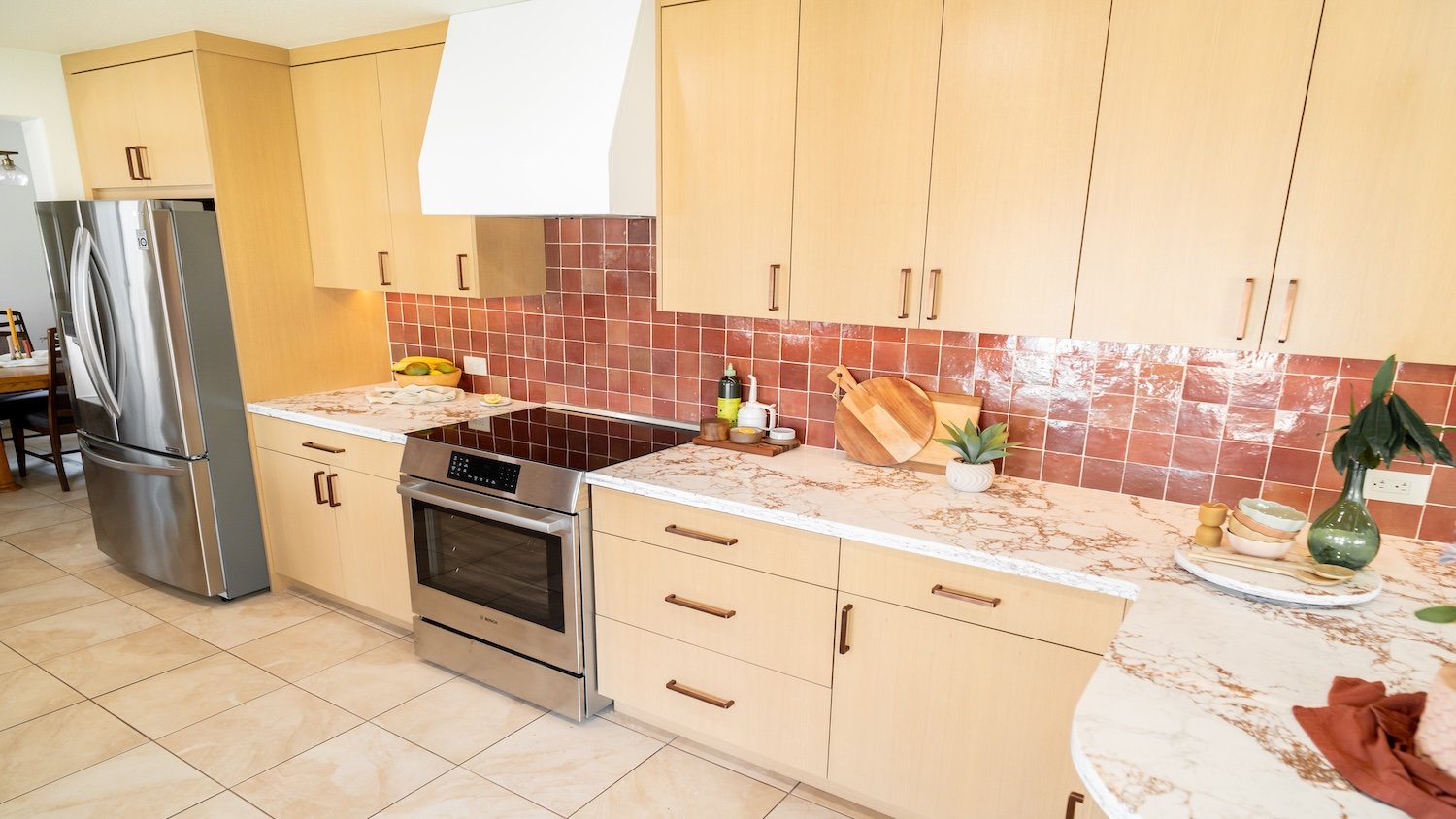 View of final remodeled kitchen