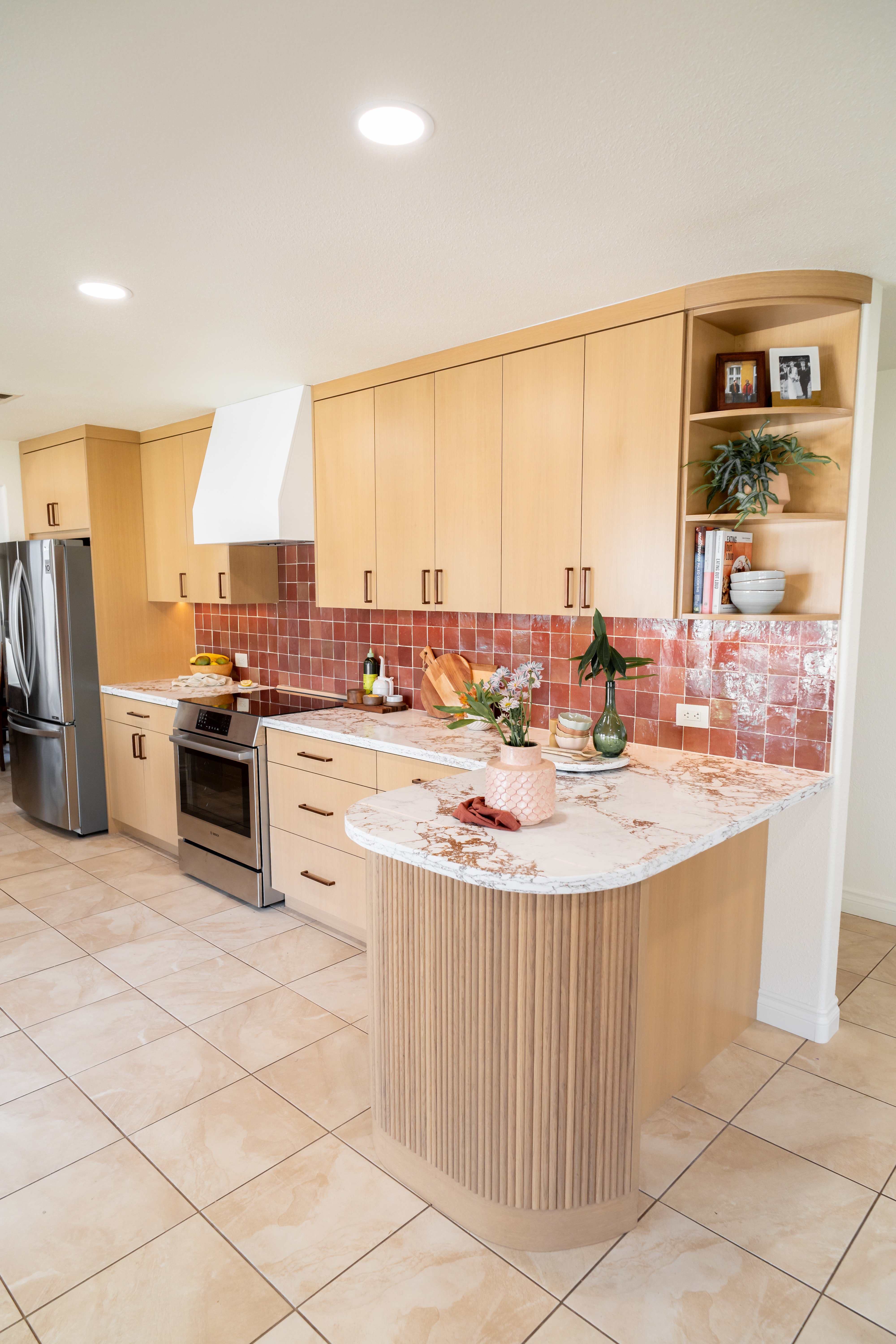 Renovated kitchen