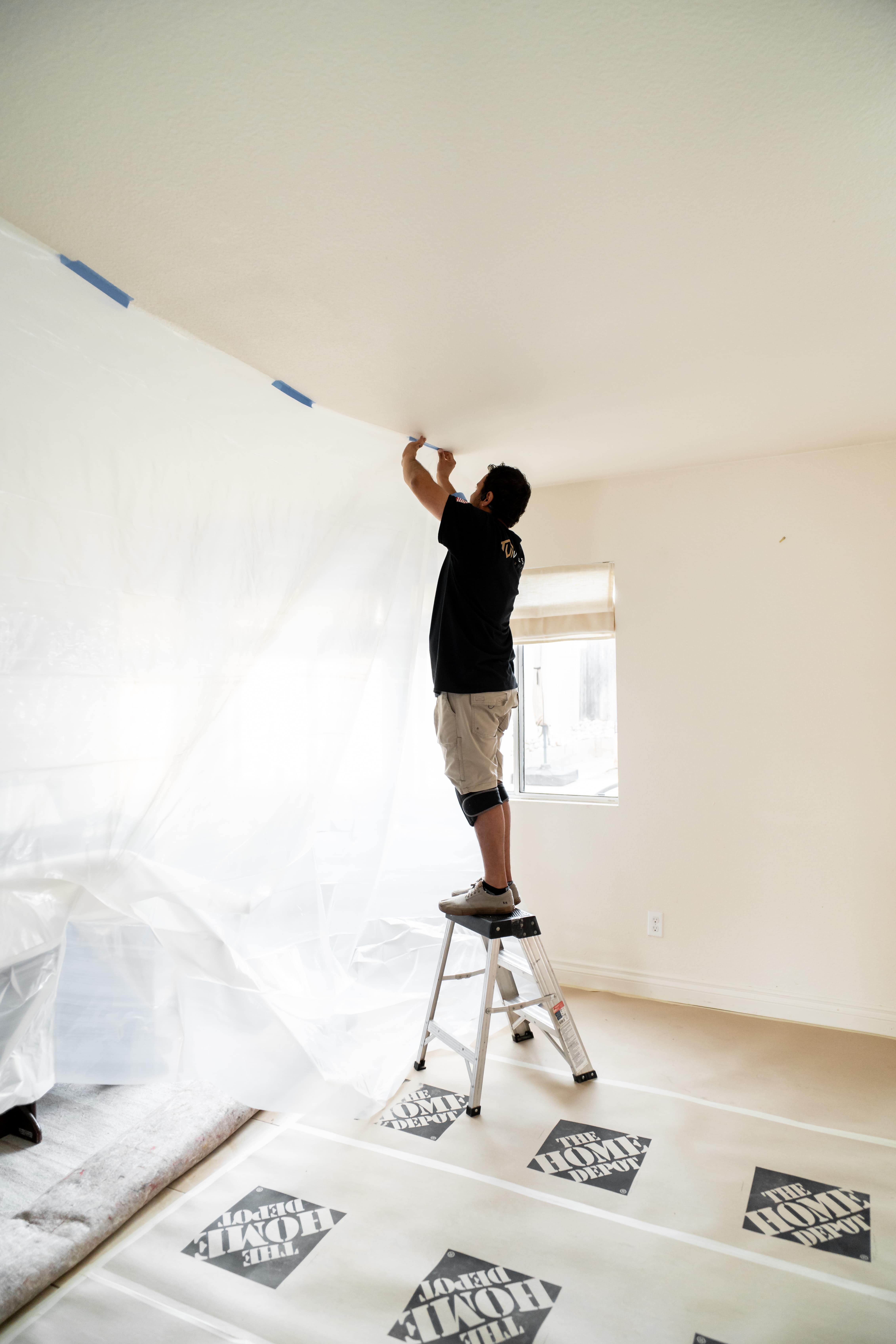 Kitchen demolition work