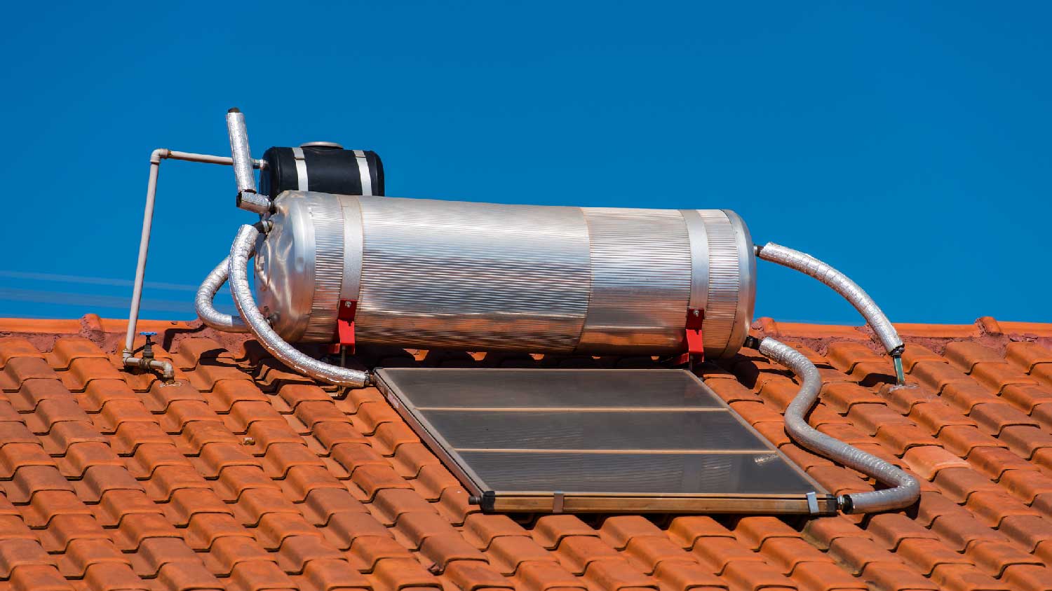 A solar water heater