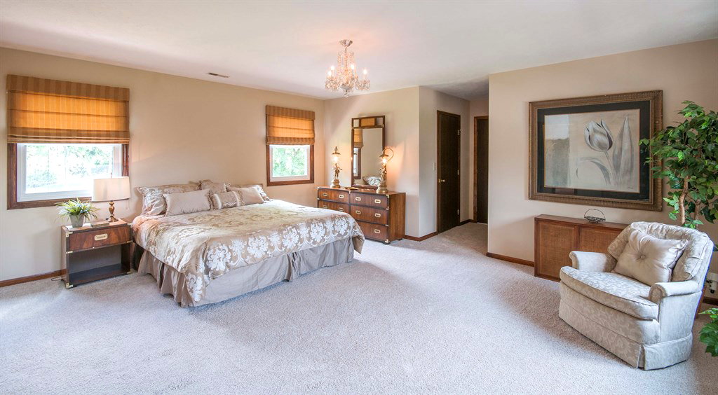 staged bedroom