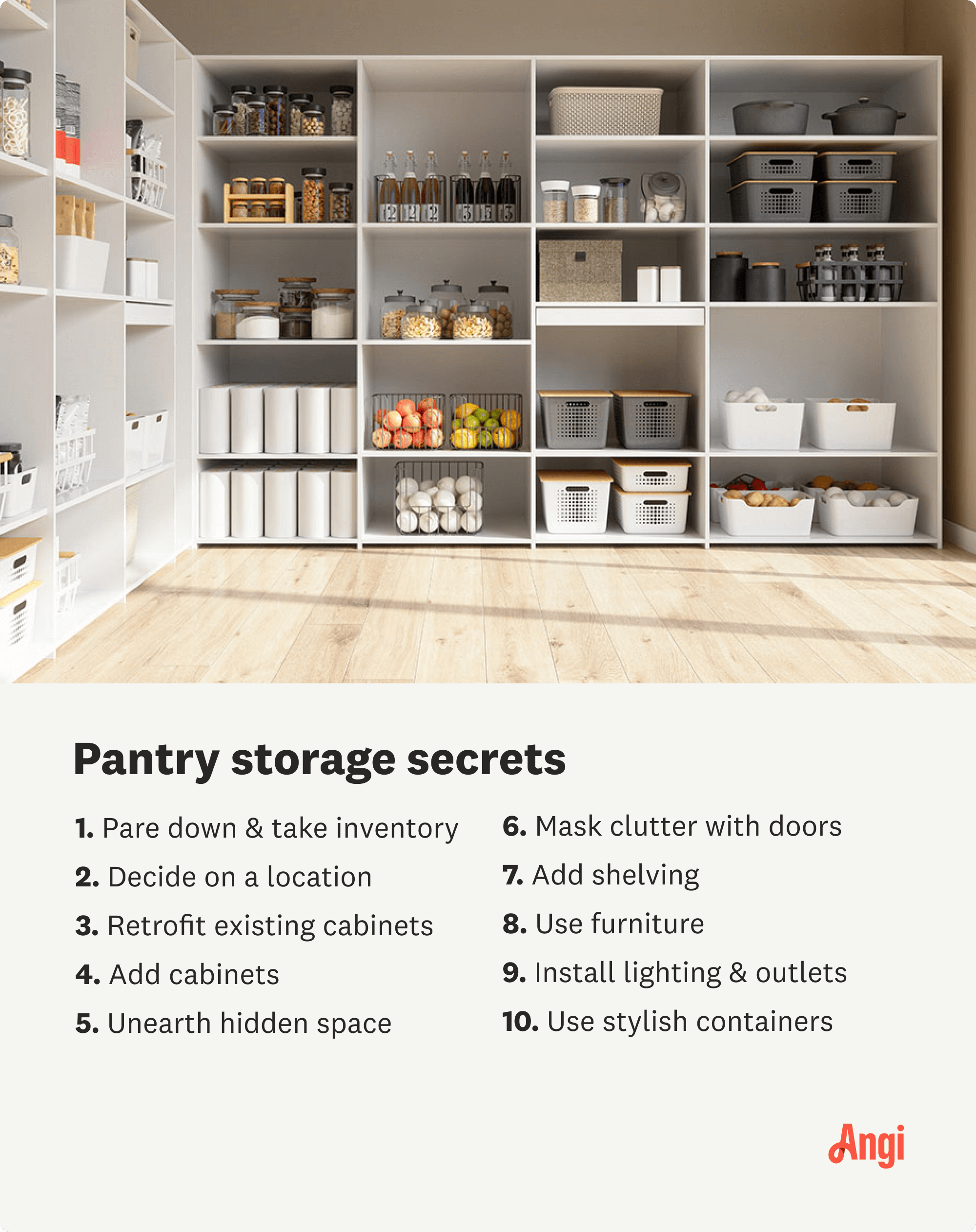 Empty Pantry Or Storage Closet With Shelves Stock Photo - Download Image  Now - Closet, Pantry, Domestic Kitchen - iStock