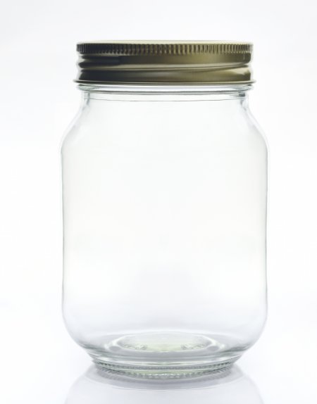 empty canning jar