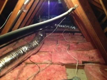 Attic insulation
