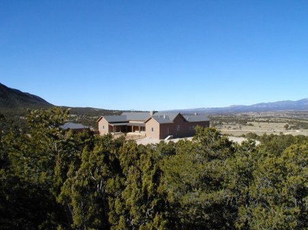 mountain home in New Mexico