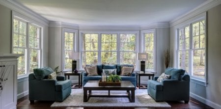 Soft-lite double-hung windows