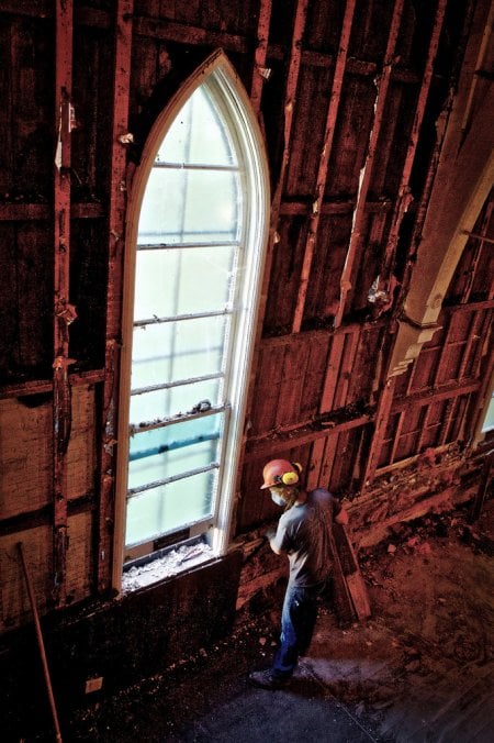 Church deconstruction in Vermont by Deconstruction Works