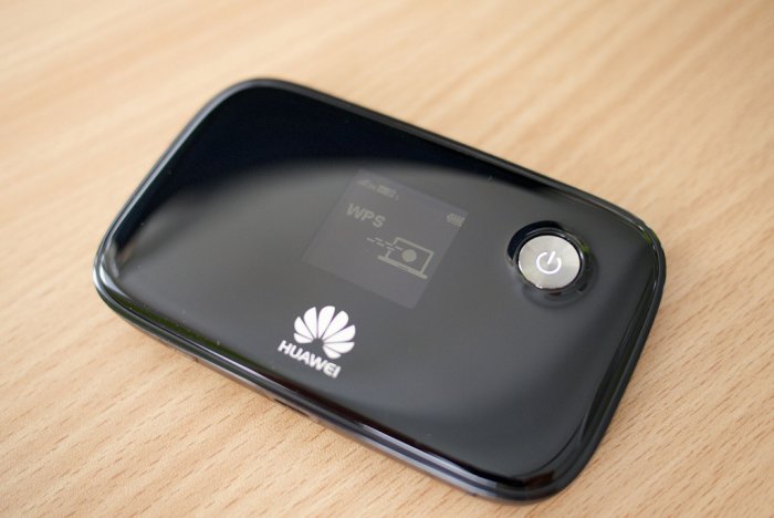 Huawei E577 4G LTE mobile hotspot.