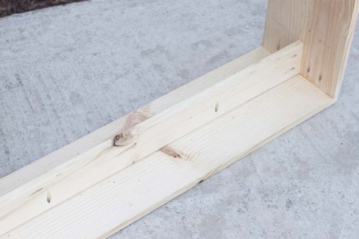 Add a brace for additional support. (Photo by Jamie Lott/Southern Revivals)