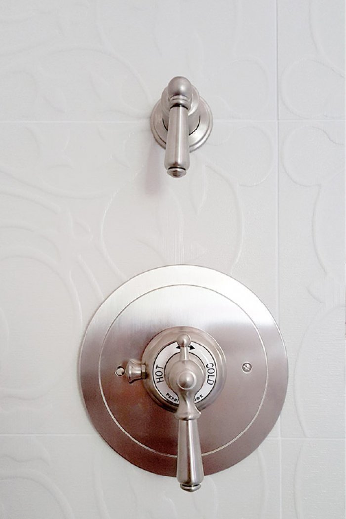 before and after shower remodel