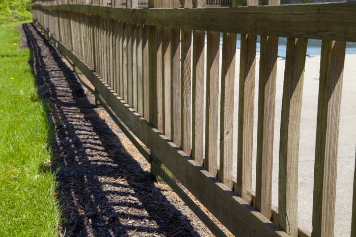 wood fence