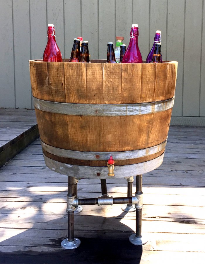 wine barrel cooler