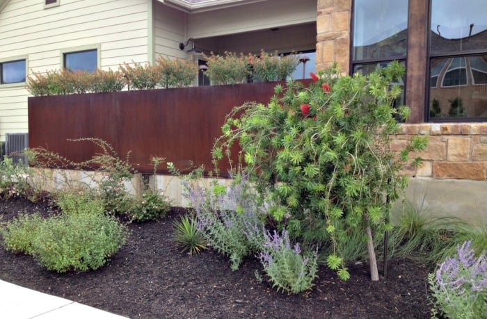 Lawn done by a landscaper