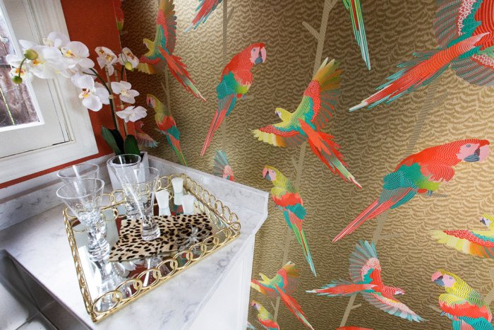 2016 Decorators' Show House pool house designed by Savvy Decor.