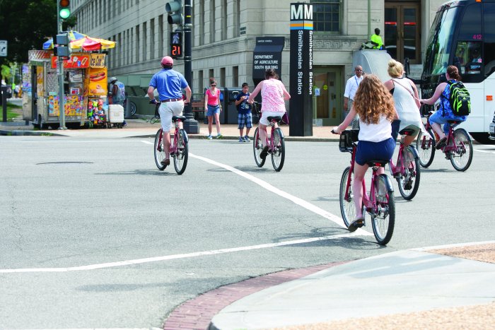 Washington D.C. bike commuters