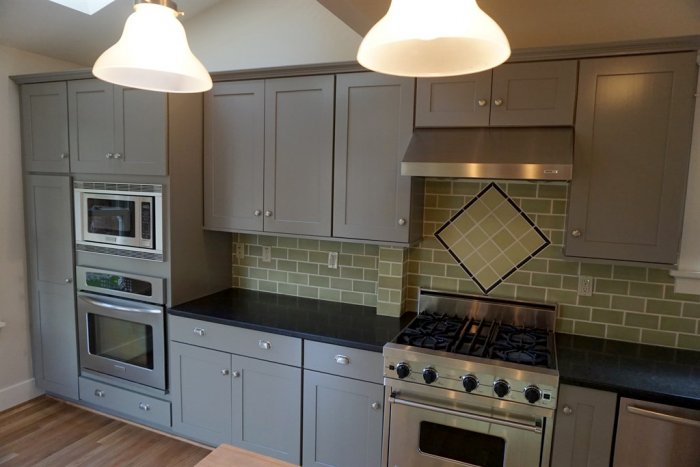 painted kitchen cabinets