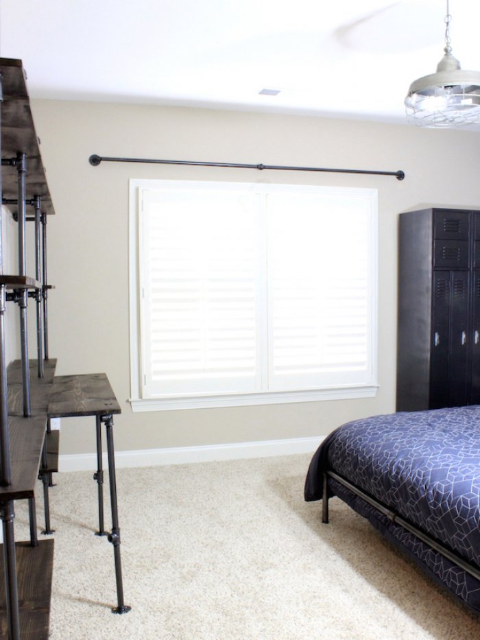 DIY curtain rod