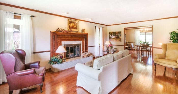 living room, home staging
