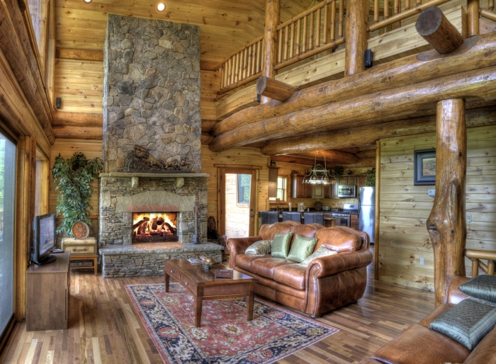 log cabin home