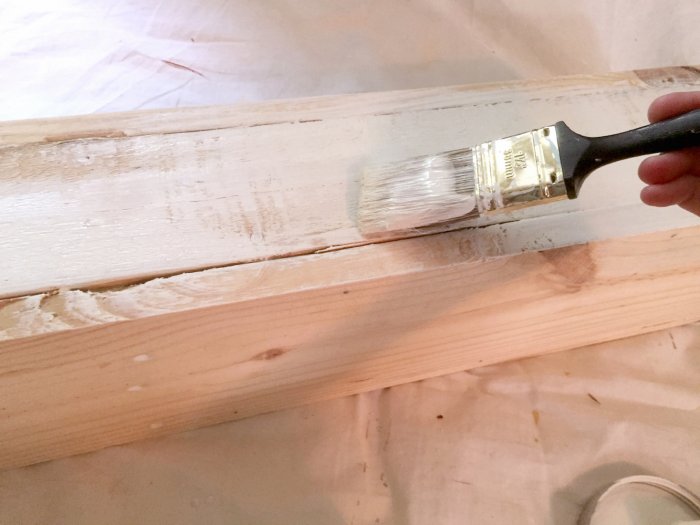 painting shelf