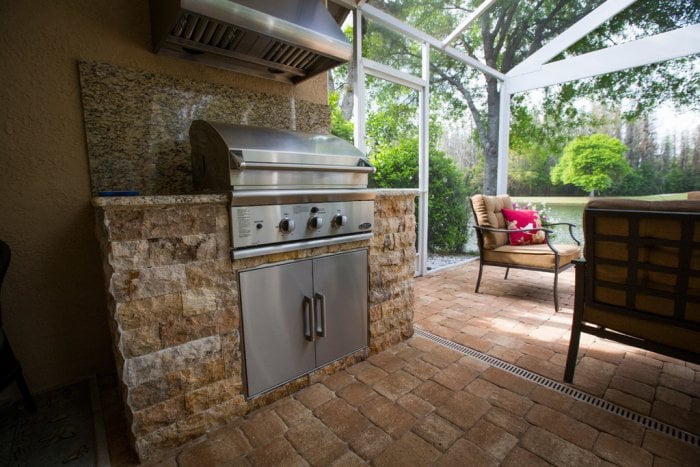 Outdoor kitchen